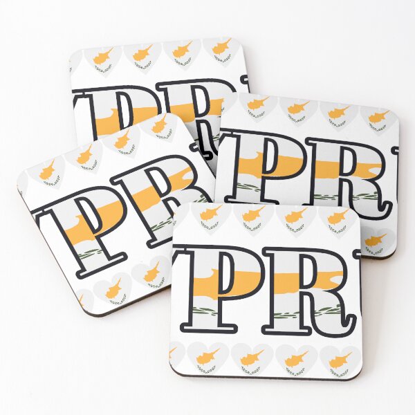 Item preview, Cyprus Flag Letters And Hearts designed and sold by TheIconSmith.