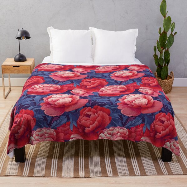 Item preview, Classic Petaled Floral Peonies Print For Teacher Gift designed and sold by RoyalStarsPatts.