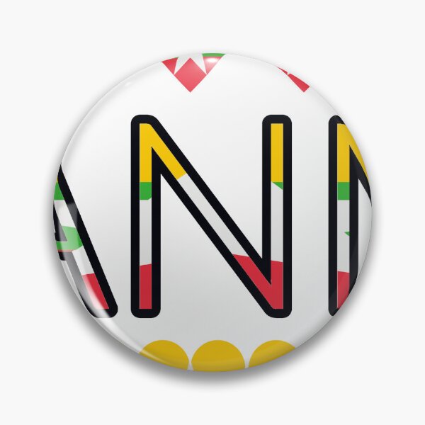 Item preview, Myanmar Flag Letters And Hearts designed and sold by TheIconSmith.