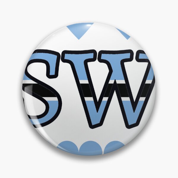 Item preview, Botswana Flag Letters And Hearts designed and sold by TheIconSmith.