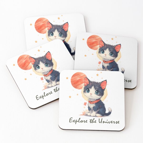 Item preview, Meow Beyond the Moon  designed and sold by MayaMaliStudio.