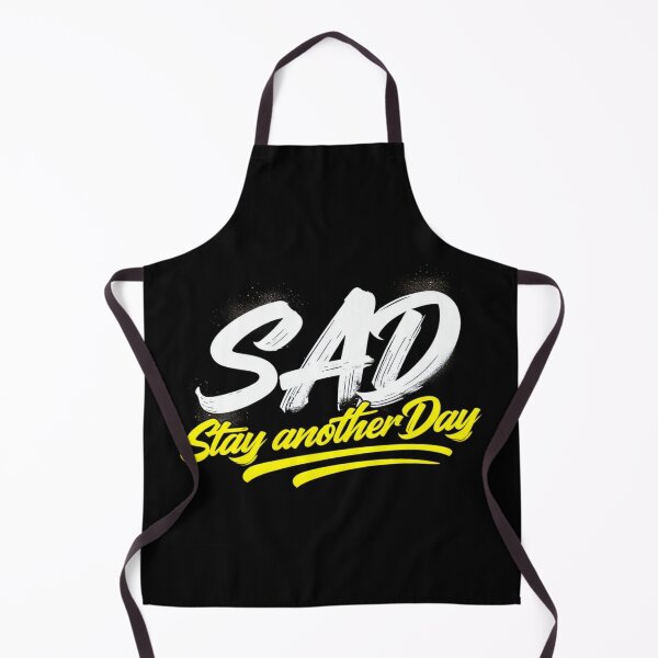 Item preview, Inspirational SAD Acronym Print – Stay Another Day Mental Wellness Poster for Redbubble & Pinterest Decor designed and sold by Bright Nest Studio.