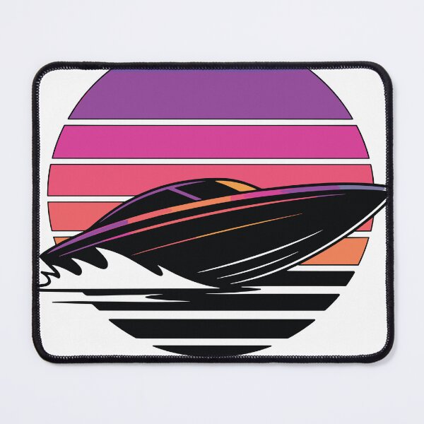 Item preview, Retro Speedboat designed and sold by Creative League Ignite.