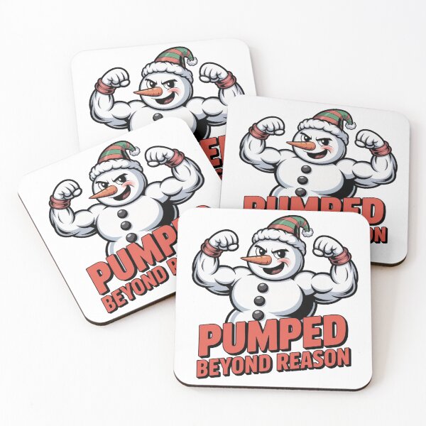 Item preview, Snowman Pumped Beyond Reason Funny Cursed Winter Gym Meme designed and sold by WSPrintCrafter.