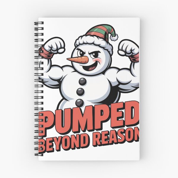 Item preview, Snowman Pumped Beyond Reason Funny Cursed Winter Gym Meme designed and sold by WSPrintCrafter.