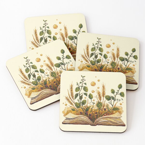 Item preview, Beer Botanicals Coming Out From Magical book designed and sold by Imaginationbeyond.