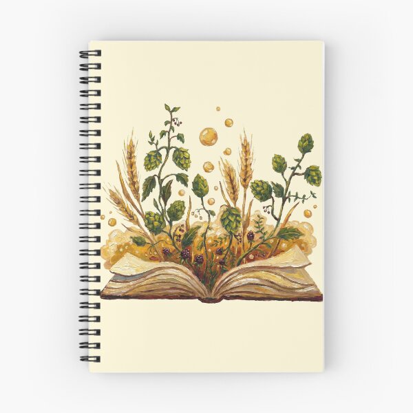 Item preview, Beer Botanicals Coming Out From Magical book designed and sold by Imaginationbeyond.