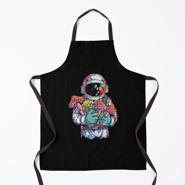 Item preview, Trippy Astronaut Art Edm Mushroom Psychedelic Rave designed and sold by RebeccaCelia.