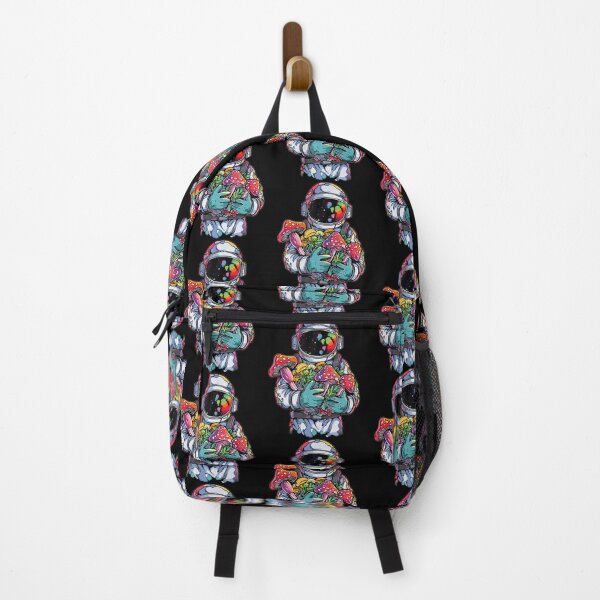 Item preview, Trippy Astronaut Art Edm Mushroom Psychedelic Rave designed and sold by RebeccaCelia.