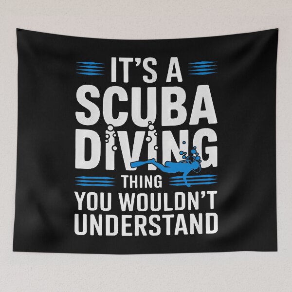 Item preview, Scuba Diving Humor Novelty Funny Scuba Diver designed and sold by TamaraIrma.