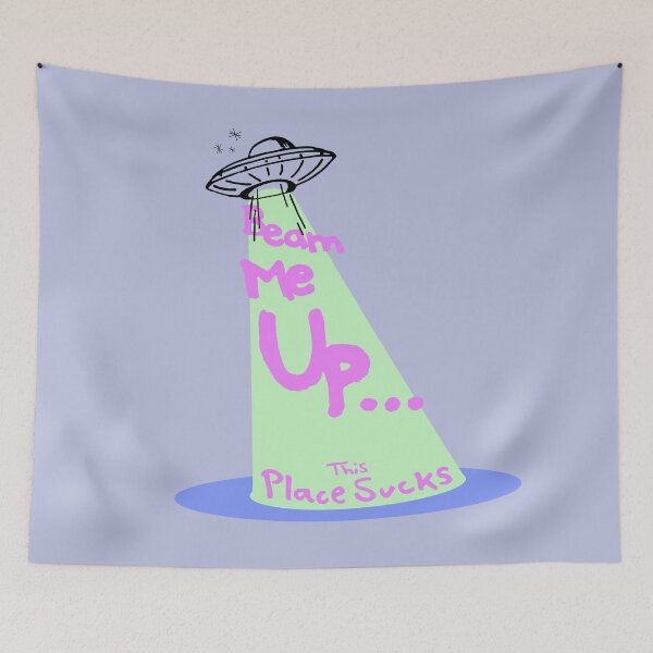 Item preview, Beam me up… This place sucks designed and sold by LittleCatten.