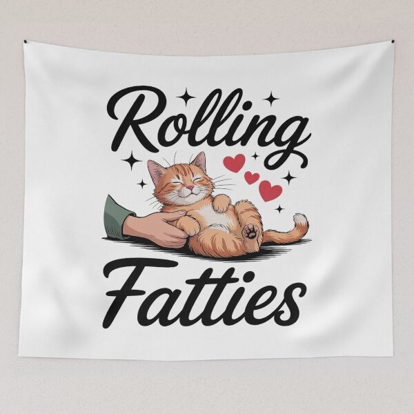 Item preview, Rolling Fatties Cat designed and sold by DianaStantzo.