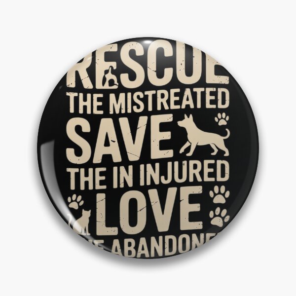 Item preview, Rescue Save Love, Animal Rescue Dog Cat Lovers4  designed and sold by NailMolisa.