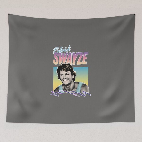 Item preview, PATRICK SWAYZE---RETRO 90S STYLED FANART DESIGN T-SHIRT designed and sold by ThomasSchott.