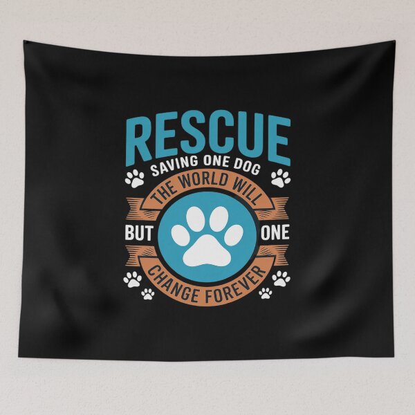 Item preview, rescue saving one dog  designed and sold by NailMolisa.