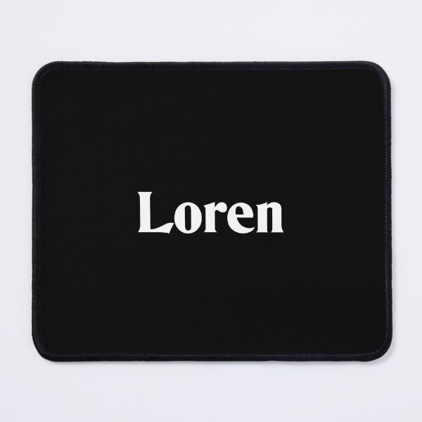 Item preview, Name Loren White Deneane Font designed and sold by Art in My Loft.