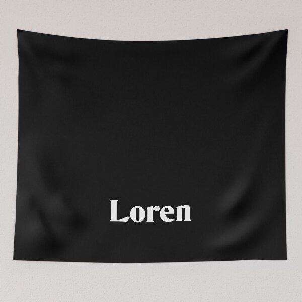 Item preview, Name Loren White Deneane Font designed and sold by Art in My Loft.