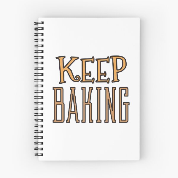 Item preview, Keep baking cute text designed and sold by Innet.