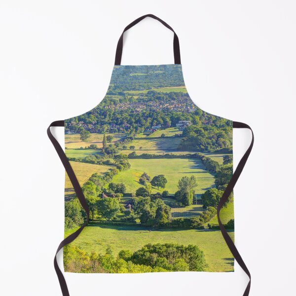 Item preview, Sunrise over Chantry Hill and Storrington Village.  designed and sold by HazyApplePhoto.