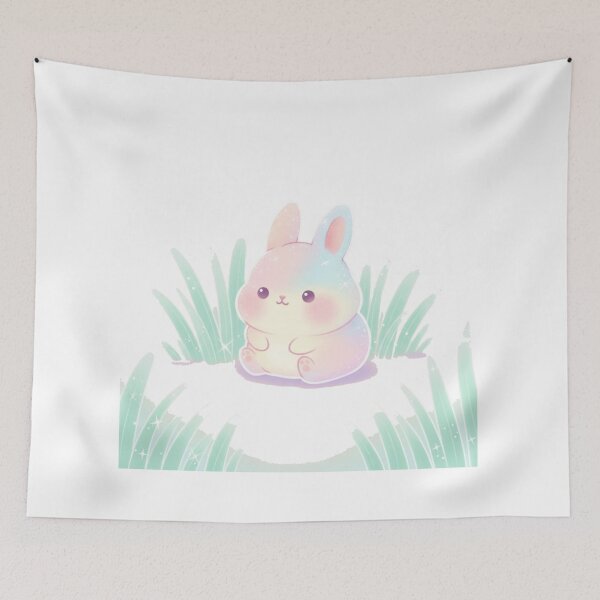 Item preview, Pastel Meadow Bunny designed and sold by BloodMoonDesigns.