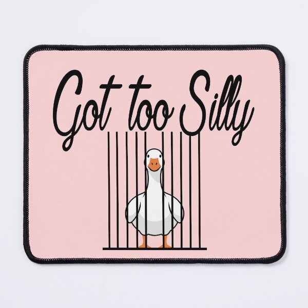 Item preview, Goose Got Too Silly Jail Joke Funny Saying Silly Pun Humor designed and sold by Colorfulman.