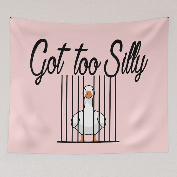 Item preview, Goose Got Too Silly Jail Joke Funny Saying Silly Pun Humor designed and sold by Colorfulman.