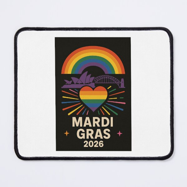 Item preview, Mardi Gras 2026 Rainbow Sydney Design designed and sold by PrideDownUnder.