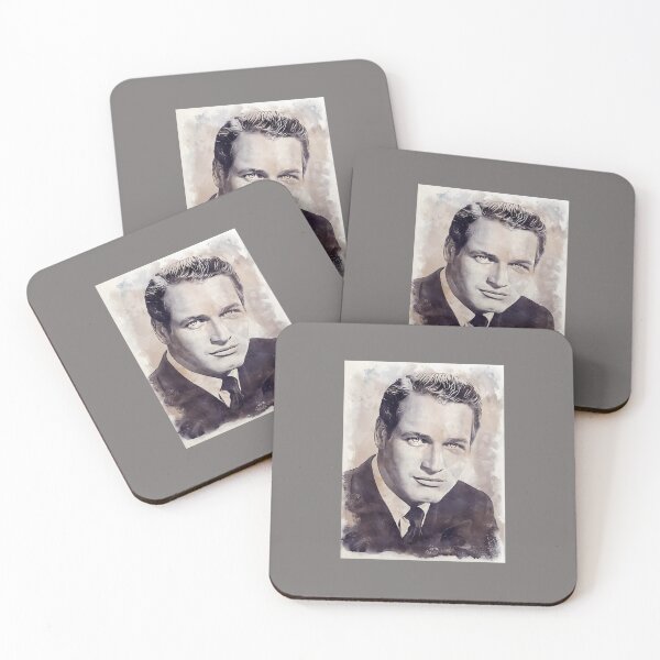 Item preview, PAUL-NEWMAN-ART---VINTAGE-WATERCOLOR---D41 designed and sold by ElsbethReimer.