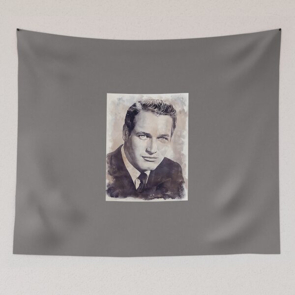 Item preview, PAUL-NEWMAN-ART---VINTAGE-WATERCOLOR---D41 designed and sold by ElsbethReimer.
