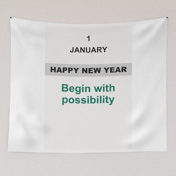 Item preview, Happy New Year - January 1, Edition: 38 designed and sold by ariksworld.