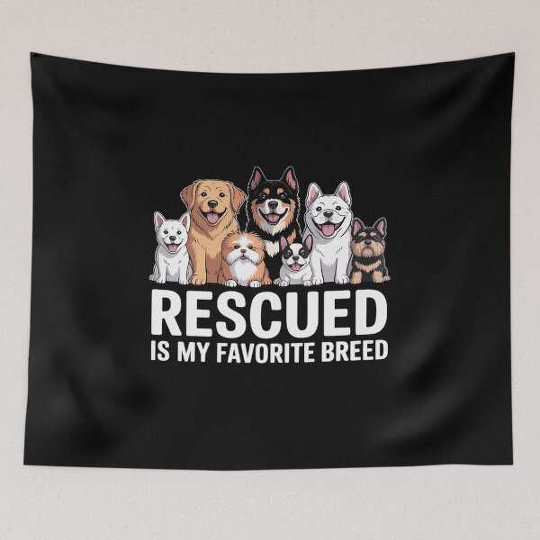 Item preview, Rescued Is My Favorite Breed - Animal Rescue 1  designed and sold by NailMolisa.