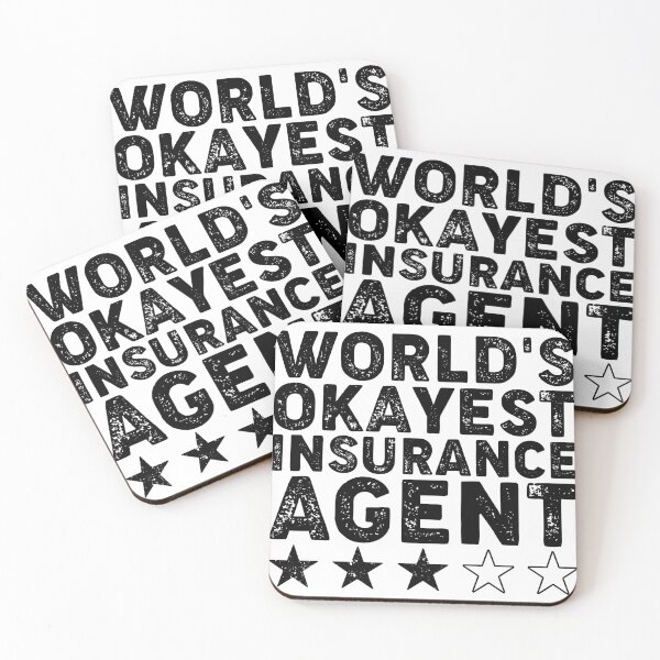 Item preview, Worlds Okayest Insurance Agent designed and sold by kolshi-shop.