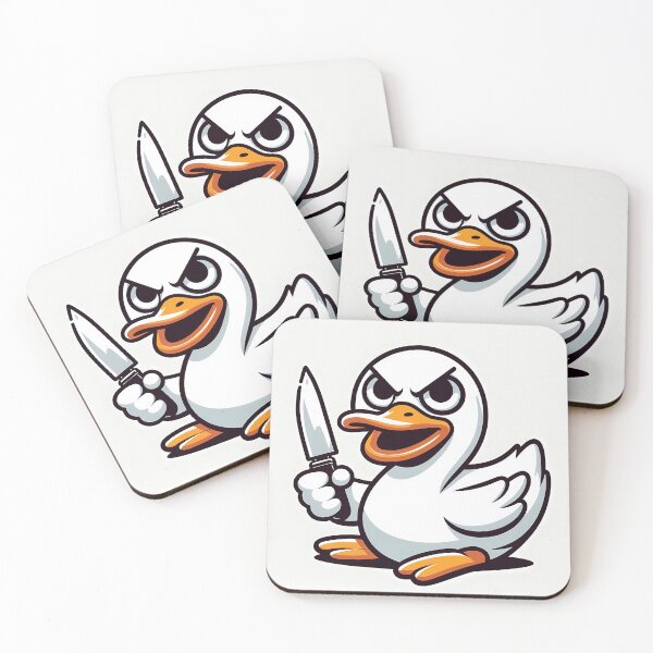 Item preview, Peace Was Never An Option - Chaos Goose with Knife designed and sold by apeles68.