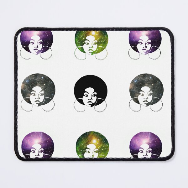 Item preview, Afro and Hoops Sticker Pack designed and sold by FindingFreebird.