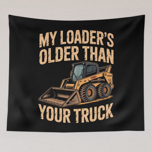 Item preview, Skid Loader Birthday Logging Trail Life designed and sold by TamaraIrma.