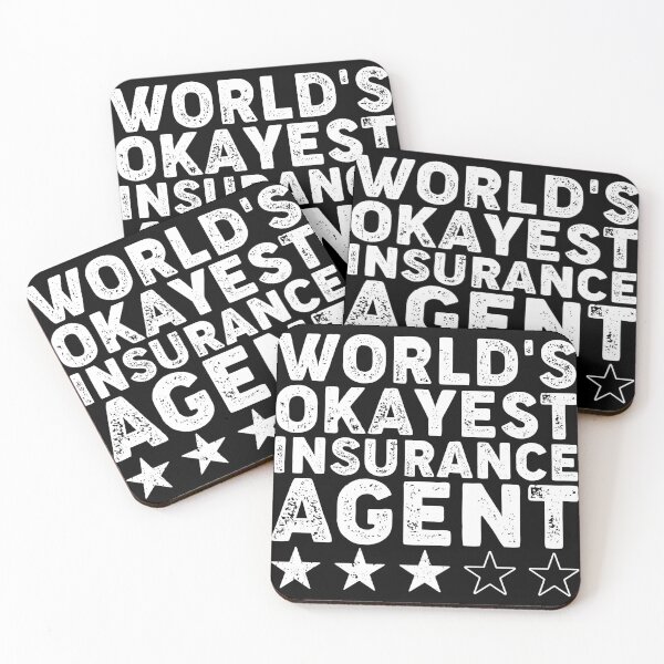 Item preview, Worlds Okayest Insurance Agent designed and sold by kolshi-shop.