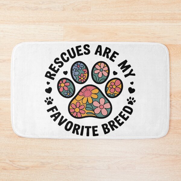 Item preview, Rescues Are My Favorite Breed  designed and sold by NailMolisa.