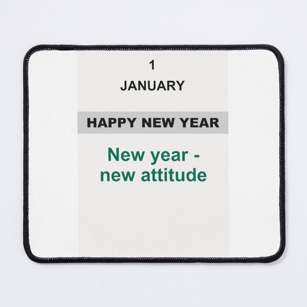 Item preview, Happy New Year - January 1, Edition: 44 designed and sold by ariksworld.