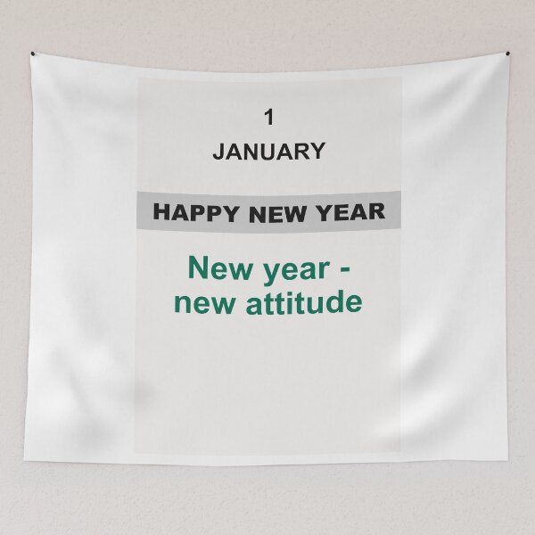Item preview, Happy New Year - January 1, Edition: 44 designed and sold by ariksworld.