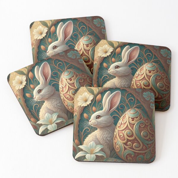 Item preview, Easter Bunny , Easter Lily And Easter Egg    designed and sold by justrachna.