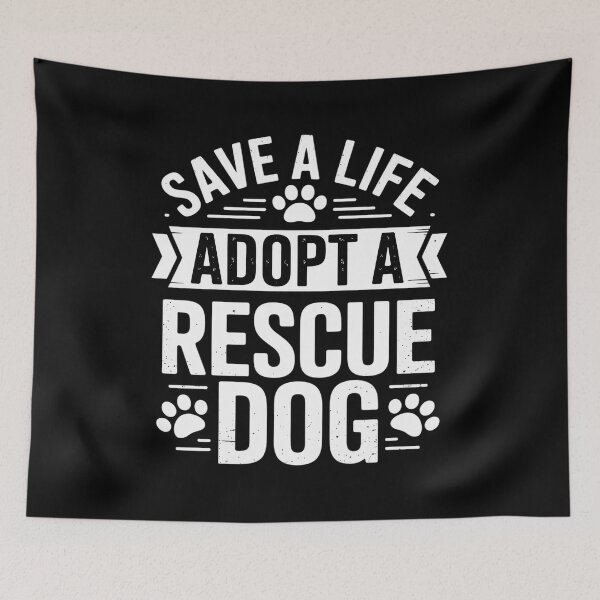 Item preview, Save A Life Adopt A Rescue Dog 3  designed and sold by NailMolisa.