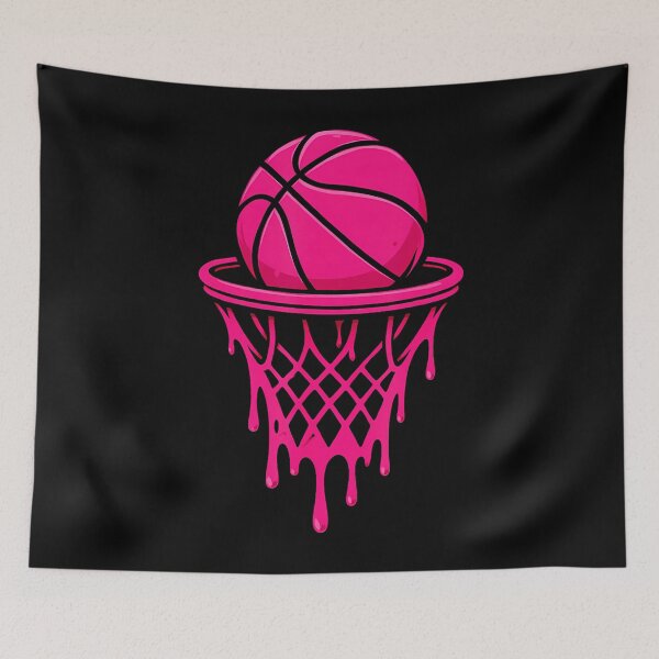 Aperçu de l'œuvre Ensemble de basketball rose vintage pour petites filles et femmes créée et vendue par MelanieMiram1.