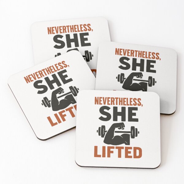 Item preview, Nevertheless, She Lifted: An Emblem of Determined Feminine Strength designed and sold by Jason123za.