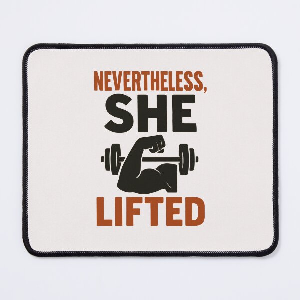 Item preview, Nevertheless, She Lifted: An Emblem of Determined Feminine Strength designed and sold by Jason123za.