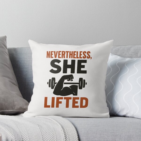 Item preview, Nevertheless, She Lifted: An Emblem of Determined Feminine Strength designed and sold by Jason123za.