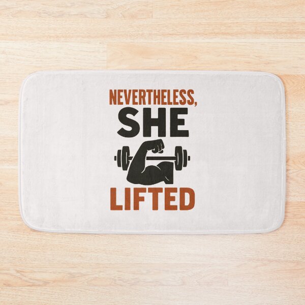 Item preview, Nevertheless, She Lifted: An Emblem of Determined Feminine Strength designed and sold by Jason123za.