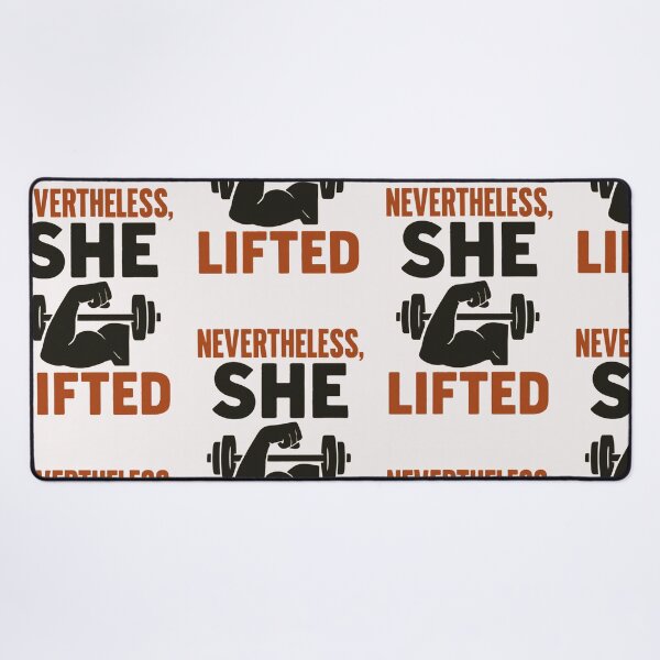 Item preview, Nevertheless, She Lifted: An Emblem of Determined Feminine Strength designed and sold by Jason123za.