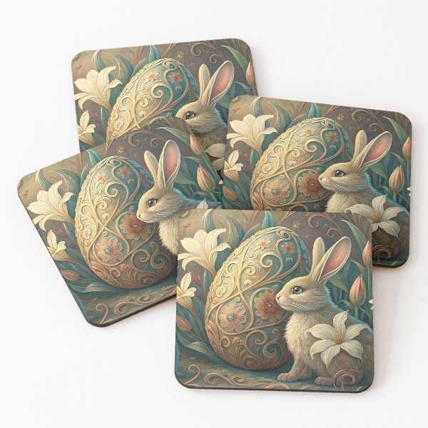 Item preview,   Easter Bunny , Easter Lily And Easter Egg    designed and sold by justrachna.