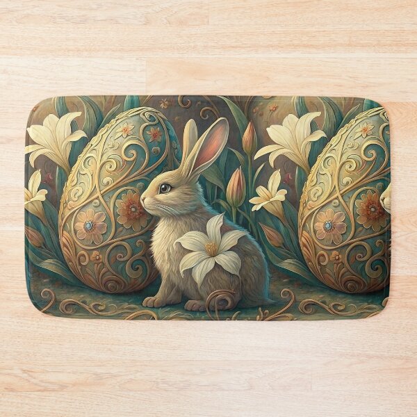 Item preview,   Easter Bunny , Easter Lily And Easter Egg    designed and sold by justrachna.