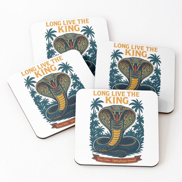 Item preview, Royal King Cobra Emblem designed and sold by WildlifeInc.